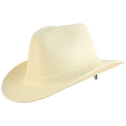 Tan Cowboy Hard Hat